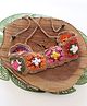 Woonie Cotton Floral Crochet Designed Hand knitted Headband - Beige