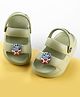 Kookie Kids India Clogs With Dino Applique - Green