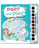 Paint and Play - Unicorns & Mermaids Coloring Book for Kids | Includes Colors & Brush | Spark Creativity & Imagination | Perfect Gift