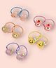 KIDLINGSS Set Of 5 Cartoon Applique Detailed Hair Ties - Multi Colour