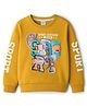 Taeko Single Jersey Knit Full Sleeves T-Shirt With Sport Text Print - Yellow