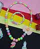 Kamule Unicorn Designed Beaded Jewellery Set - Multi Colour