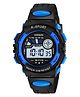 KIDSUN Colour Blocked Designed Glow In The Dark & Multi Function Digital Watch - Blue