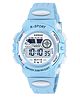 KIDSUN Solid Glow In The Dark & Multi Function Digital Watch - Sky Blue