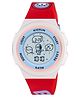 KIDSUN Space Theme Designed Multi Functional Digital Watch - Red