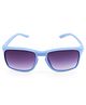 KIDSUN 100% UV Protection  Sporty Solid Sunglasses - Sky Blue