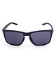 KIDSUN 100% UV Protection  Solid Sporty Sunglasses - Black