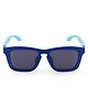 KIDSUN Colour Blocked 100% UV Protection Wayferer Sunglasses - Blue