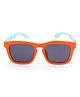 KIDSUN Colour Blocked 100% UV Protection Wayferer Sunglasses - Orange
