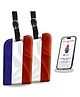 tag8 Netherlands Flag Smart Luggage tag |Trendy Luggage tag ID Identification | Suitcase Tag | Fashionable Digital Name tag | Airline Compliant, SITA World Tracer Code Enabled | Gift idea, [Pack 2]