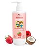 HealthBest Gentle Cleansing Strawberry Shampoo for Kids Tear-Free, Paraben-Free, SLS-Free - 200 ml