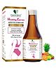 HealthBest Healthy Curves Weight Gain Syrup for Women & Girls Pineapple Flavor - 200 ml