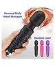 ARCADE TOYS Rechargeable Handheld Body Massager Waterproof, Whisper Quiet, Medical-Grade Silicone, Travel-Friendly (Color and Design Vary May)