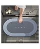 ARCADE TOYS Bathroom shower Door Mat Anti Slip Floor Mat for Home and Kitchen Anti Skid Water Soaking Bathroom Mat Super Water Absorbent Rubber Foot Mat -(Color design May Vary)