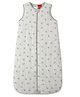 Snugtime Sleeveless Padded Baby Sleeping Bag-Grey|Baby Sleep Sack|Soft Fabric|All-over Printed|TOG Rating of 2.5|For Unisex of age 3-6 Months
