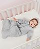 Snugtime Quilted Marle Padded Baby Sleeping Bag-Grey|Baby Sleep Sack|Quilted|Soft Fabric|TOG Rating 3.0|For Unisex-Medium-6-24 months