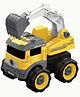 Lumo Brilliant Toys JCB Big Size Truck Toy for Kids, Friction Powered Long Fuel Tanker With Light & Sound, Heavy Duty Vehicle Kids Toys - Multicolor