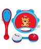 Lumo Brilliant Toys Rattles for Babies, Non-Toxic Essentials Baby Rattle Set, 1 Dumbbell Rattle with 2 Sound Rattle Toy for New Born Baby, Infants Toys, Early Development Toys for Babies - Pack of 3