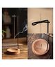 Azhari Incense Stick Holder with Wooden Base and Metal Stand Pack of 1