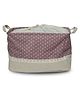 Little Nests Utility Basket Polka Dots Print - Light Purple Grey