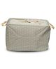 Little Nests Utility Basket Polka Dots Print - Grey