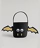 Tipy Tipy Tap Halloween Theme Bat Wings Applique Detailed Bag - Black