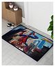 Athom Living Marvel Spiderman  Multicolor Kids Premium Nylon Doormat,  With Latex Backing, Anti-Skid Doormat, 37 x 57 cm, Pack of 1