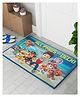 Athom Living Paw Patrol All Paws On Deck Themed Kids Multicolor Premium Nylon Doormat, With Latex Backing, Anti-Skid, 37 x 57 cm, Pack of 1