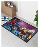 Athom Living Transformer Characters  Printed Themed Kids Multicolor Premium Nylon Doormat, With Latex Backing, Anti-Skid, 37 x 57 cm, Pack of 1