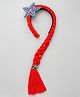 Tipy Tipy Tap Braid Designed & Starfish Embellished Hair Band  - Red