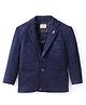 Noddy Full Sleeves Solid Blazer - Navy Blue
