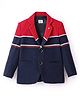 Noddy Full Sleeves Colour Blocked Blazer - Red