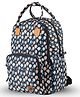 JustBags Multifunctional Diaper Bag Backpack, 16.5 inches height - Balloon Black