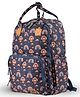 JustBags Multifunctional Diaper Bag Backpack, 16.5 inches height - Bear Navy