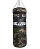 De Jure Fitness Kids Punching Bag with Hanging Chain Safe PU Material 2.5 Feet Camouflage