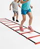 De Jure Fitness Kids Adjustable Agility Ladder with Durable Straps For Speed & Coordination Training Size 2 Meter - 4 Rungs