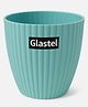Glastel Flower Planter Pot Best for Terrace/Balcony/Home/Office Decor Pearl - Set of 1