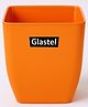 Glastel Flower Planter Pot Best for Terrace/Balcony/Home/Office Decor square - Set of 1