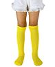 Neska Moda Cotton Elastane Ribbed Socks - Yellow