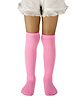 Neska Moda Cotton Elastane Ribbed Socks - Pink