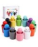 Kidology Color Sorting Cups Toy - Multicolour