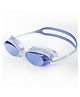 KONEX Anti-Fog UV Protection Swimming Goggles | Wide-Angle Vision with Silicone Comfort & Adjustable Strap - Blue