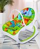 Baby Moo Infant To Toddler With Animals In Jungle Happy Baby Bouncer With Hanging Toys Green
