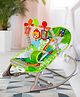 Baby Moo Newborn To Toddler Portable Rocker With Hanging Toys Jungle Green