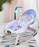 Baby Moo Automatic 3 Position Seat Recliner Bouncer Floral purple