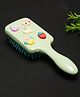 Stol'n Rectangle Shaped embillished Hair Brush - Green