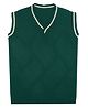 Elefantino Knit Sleeveless Solid Vest - Green