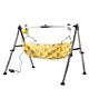 Cradleking Smiley Automatic Baby Swing Cradle for New Born Baby 0 to 3 Years (NRI with Yellow-Digital Timer Set 15 min to 9.45 hrs)