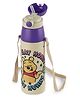 Cello Kidzbee Series Orb Hunny Bear Inner Steel Insulated Water Bottle Purple - 380 ml