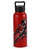 Cello Aqualoop 800 Stainless Steel Water Bottle BPA-Free Double Wall Bottle with Leak Proof 3D Print 792 ml -Red